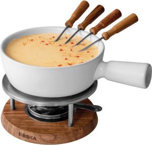 Boska Fondueset Bianco Kaas fondue voor 875 gram Kaas 1 3 L