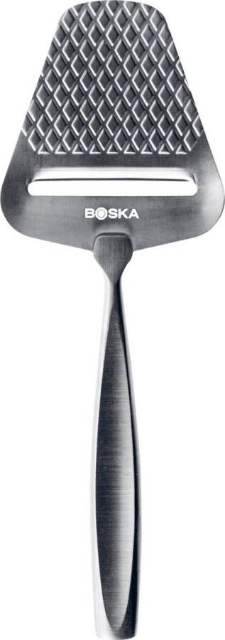 Boska Kaasschaaf Monaco+ Dark Design kaasschaaf voor harde kaas Kaasschaaf donker RVS Vaatwasserbestendige kaasschaaf Cadeautip Keukengerei Keuken accessoires 10 jaar garantie