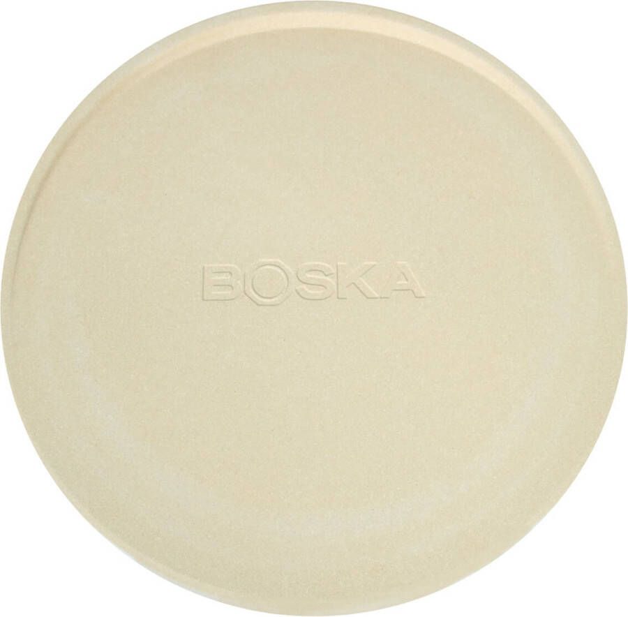 Boska Pizzasteen Deluxe L voor Oven & BBQ Knapperige pizza's Ø 35 cm BBQ Accessoires