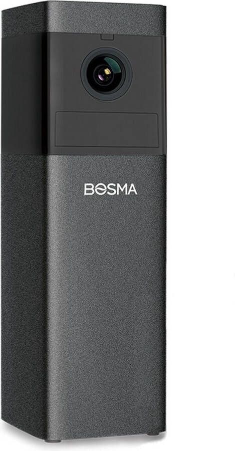 Bosma X1 2MP WiFi Beveiligingscamera voor binnen -1080P Full HD 156° kijkhoek Zwart