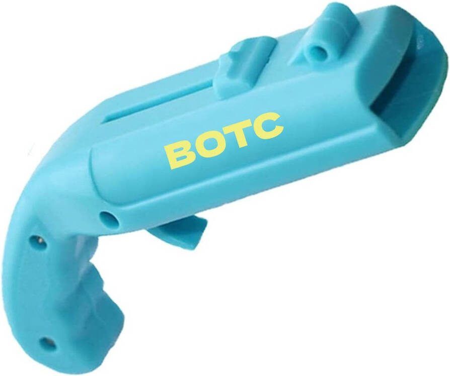 BOTC Bieropener Cap Gun Bierfles Opener Fles Opener Bierdop Schieter Blauw