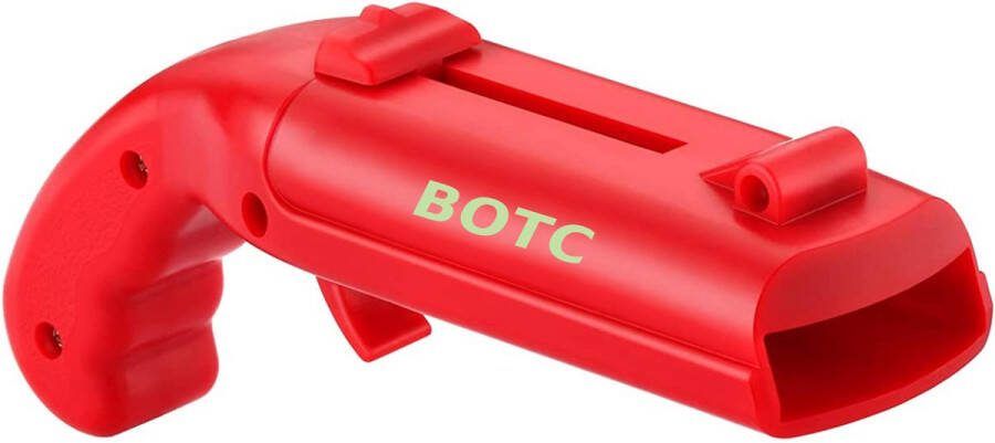 BOTC Flesopener Bierdop Schieter Bieropener Bierfles opener Rood