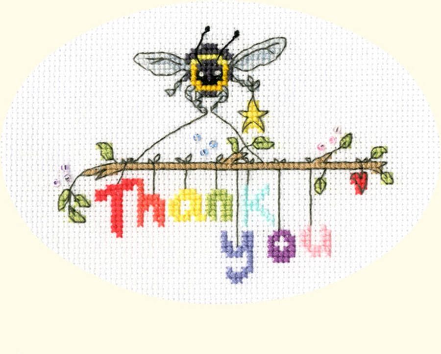 Bothy Threads Bee-ing Thankful Aida by Eleanor Teasdale Borduurpakket XGC34