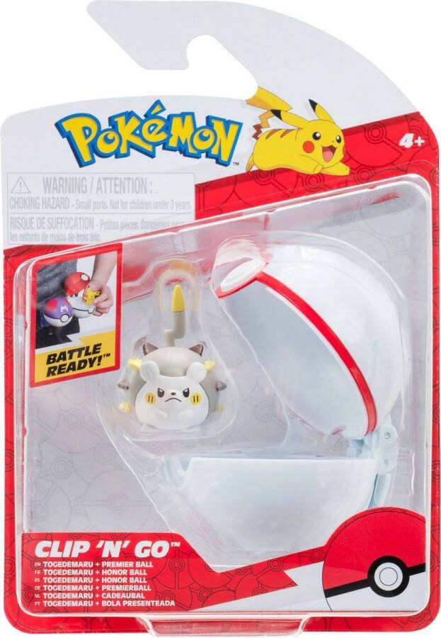 BOTI Clip 'N' Go Togedemaru Ball Speelset 2dlg