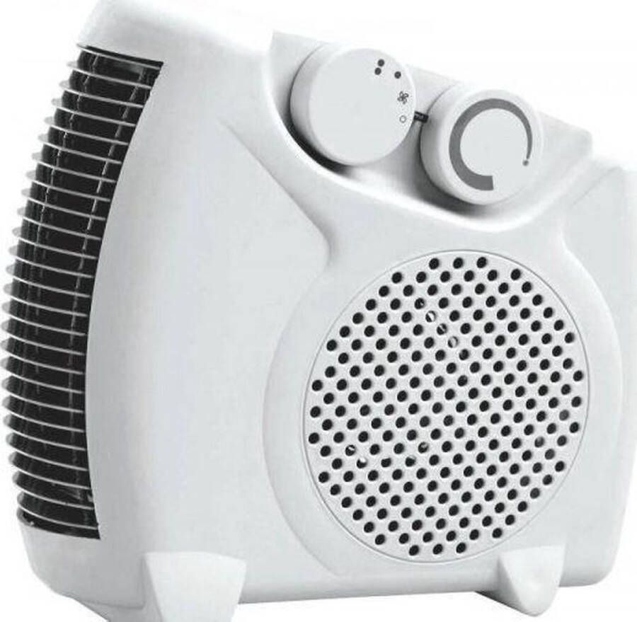 Botti Visto ventilatorkachel 3 standen Koud en warm Elektrische kachel Heating fan 2000W wit