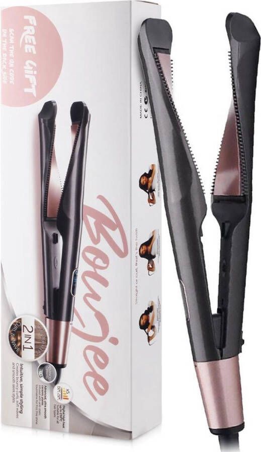 Boujee Krultang 2 in 1 Krultang Multistyler Stijltang