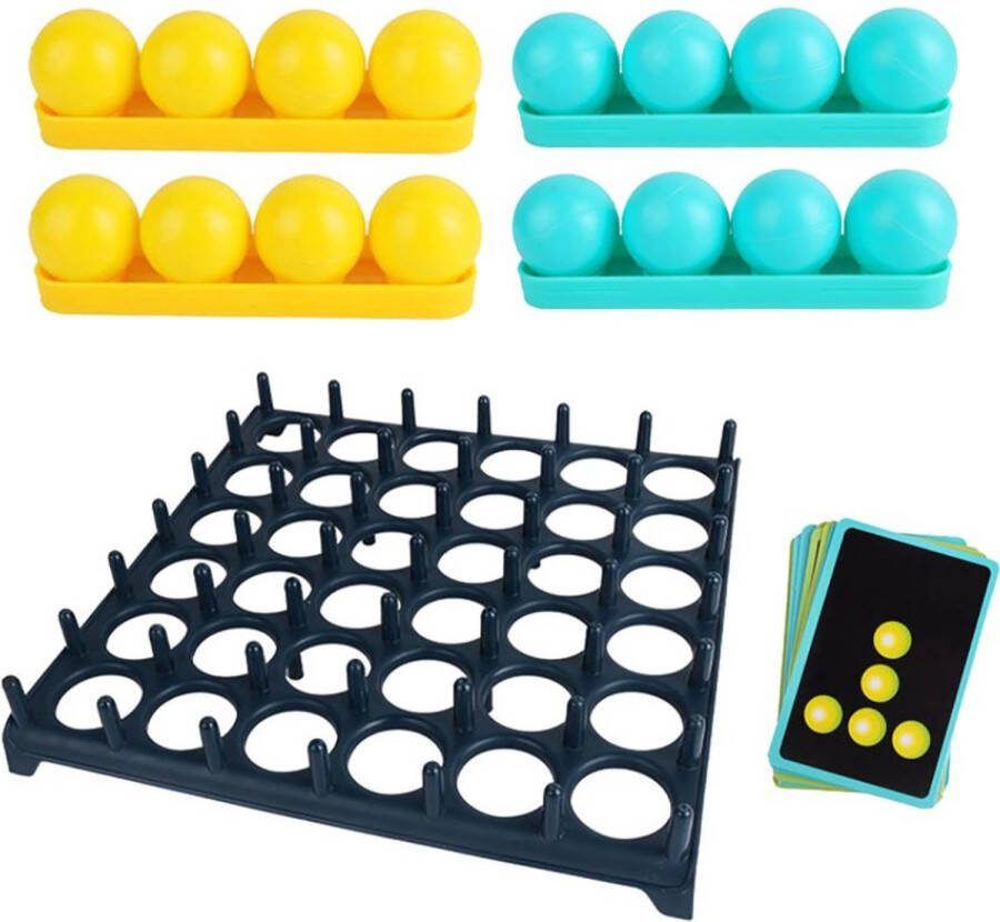 Bouncing Ball Speelgoed voor Kinderen Gooi spel 4 op 1 rij Bouncing game Bounce game Drinkspel
