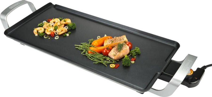 Bourgini Classic Multi Plate Plus 56cm x 26cm Bakplaat Bak Grill apparaat Anti-aanbaklaag- Teppanyaki BBQ