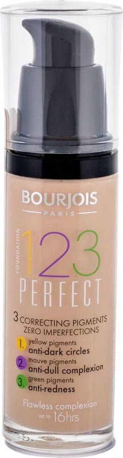 Bourjois 123 Perfect Foundation Makeup For Perfect Skin 30 Ml 52 Vanille