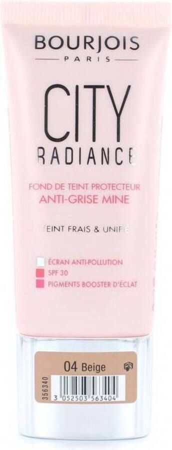 Bourjois City Radiance Skin Protecting Foundation 04 Beige