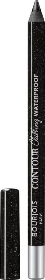 Bourjois Contour Clubbing Waterproof Oogpotlood Ultra Black Glitter 55 1.2 gr