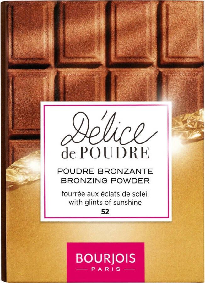 Bourjois Delice De Poudre Bronzing Powder Browning Powder 52 16.5G