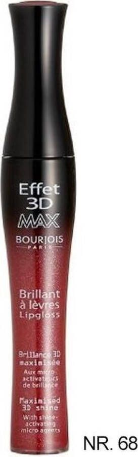 Bourjois Effet 3D Max Lipgloss 68 Brun Etincelant
