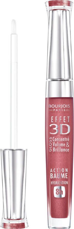 Bourjois Gloss Effet 3D Effect Lipgloss 03 Brun Rose Academic