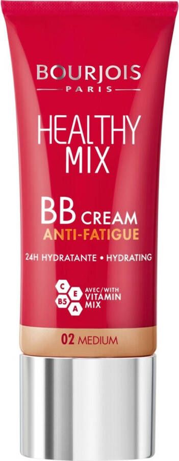 Bourjois Healthy Mix BB Cream Anti Fatigue 02 Medium Beige