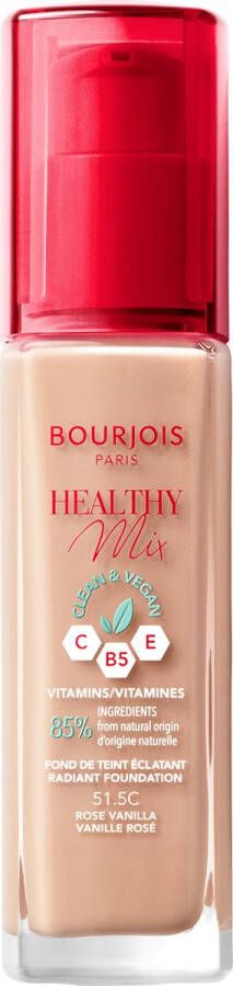 Bourjois Healthy Mix Clean Vegan Foundation 51.5 Rose Vanilla