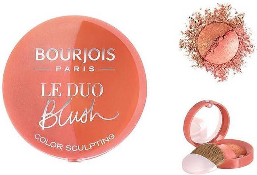 Bourjois Le Duo Blush Sculpt Blush 02 Roméo Et Pachette