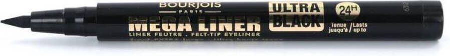 Bourjois Mega Liner 02 Ultra Black Eyeliner