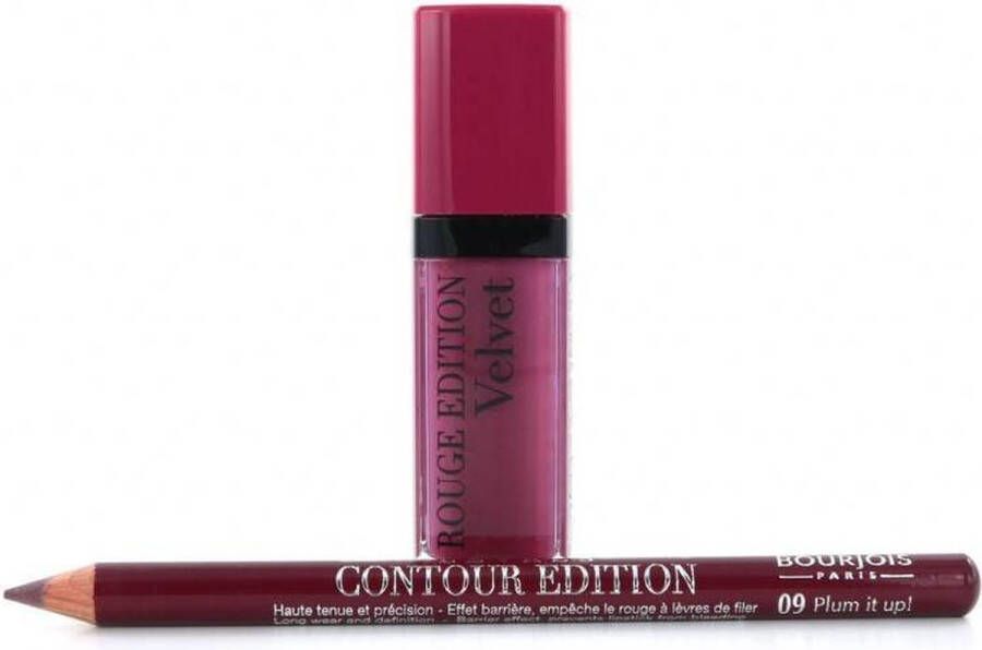 Bourjois Ooh La Velvet Lip Kit Lippenstift 14 Plum Girl