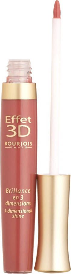 BOURJOIS Paris Bourjois 3D Effect Lipgloss #42 Rose Symbolic 7.5ml