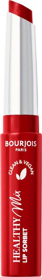 BOURJOIS Paris Bourjois Healthy Mix Clean Lip Sorbet Sundae Cherry Sundae 01 hydraterende lippenbalsem vegan make-up 1 7 g