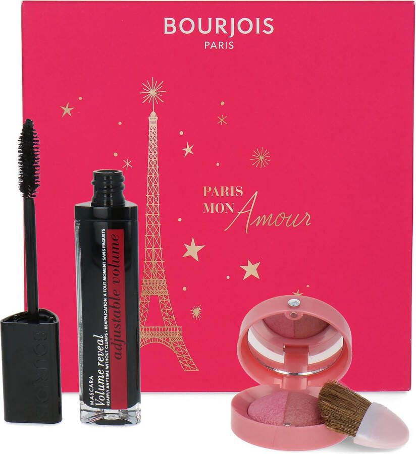 Bourjois Paris Mon Amour Cadeauset Volume Reveal Mascara-Duo Blush