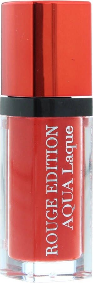 Bourjois Rouge Edition Velvet Aqua Laque Lippenstift 06 Feeling Reddy