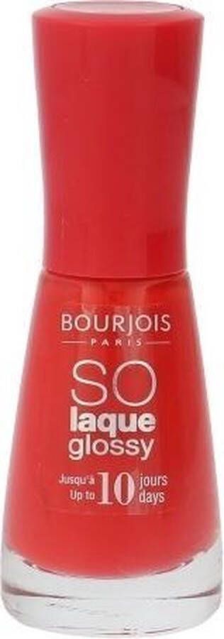 Bourjois So Laque Glossy Nagellak Voor Vrouwen 02 Prepp Hibiscus Intense Kleur en Langdurige Glans