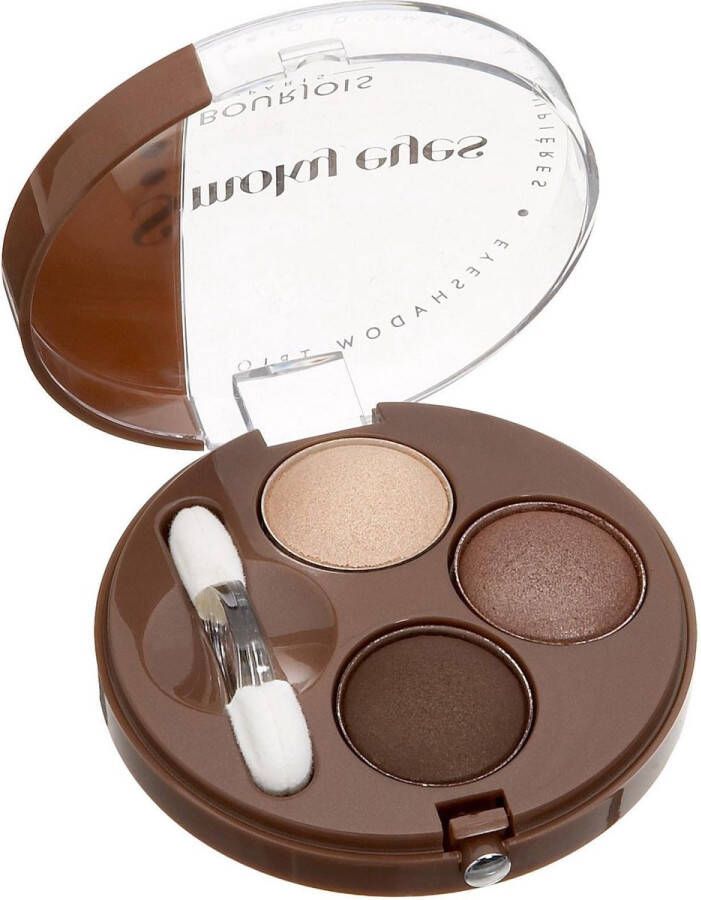 Bourjois Trio Smoky Eyes Oogschaduw 04 Nude Ingénu