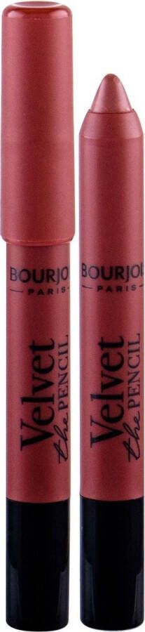 Bourjois Lippenstift Velvet The Pencil 10-brun de folie (3 g)