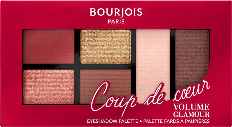 Bourjois Volume Glamour Coup de Coeur oogschaduw palette 001 Intense Look