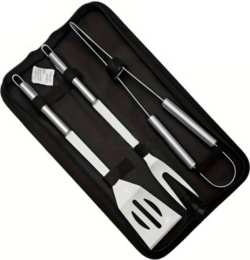 Bovista Barbeque Set Barbecueset Barbecue Barbecues BBQ Tangenset Vleeset Accessoires Zomer 4 stuks