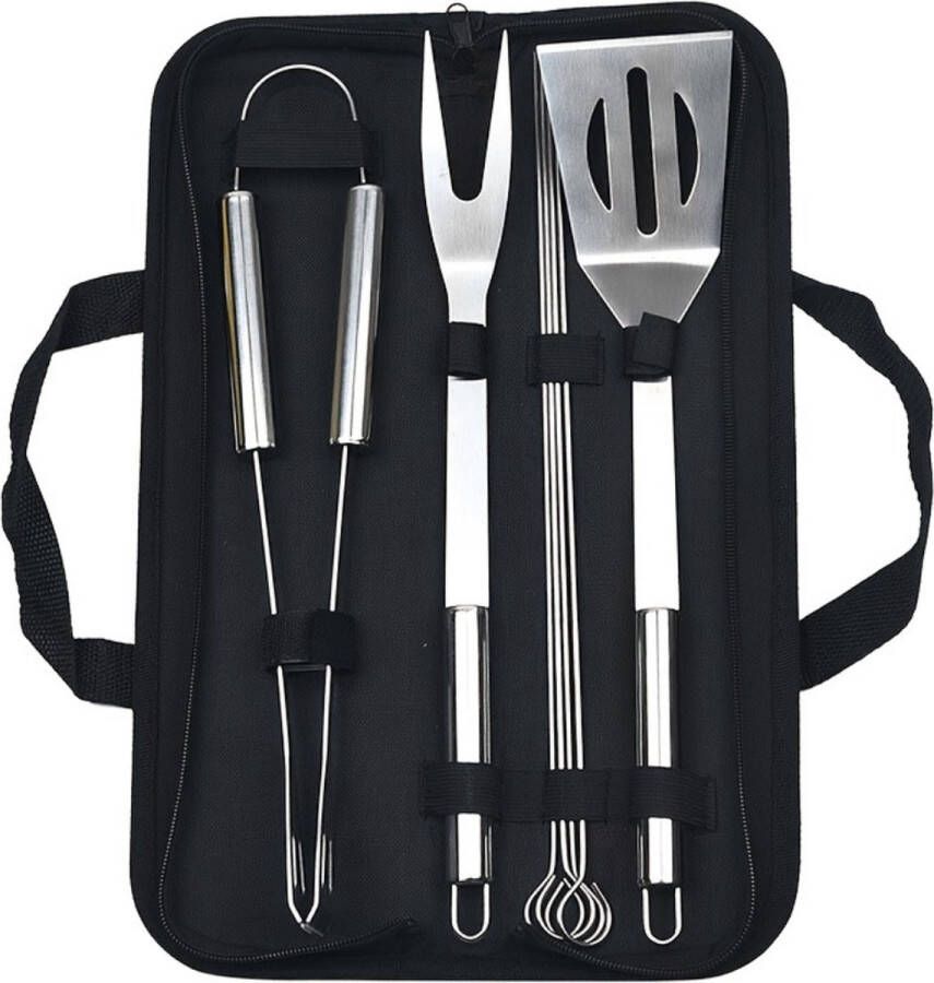 Bovista Barbeque Set Barbecueset Barbecue Barbecues BBQ Tangenset Vleeset Accessoires Zomer 7 stuks