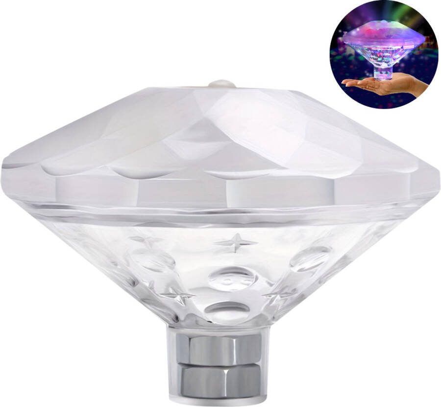 Bovista Drijvende Disco Lamp Zomerspeelgoed Waterspeelgoed Strandspeelgoed Zwembad Zwemmen Zomer Speelgoed