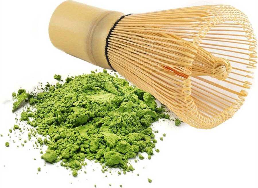 Bovista Matcha Set Starterkit Klopper Matcha Thee Set Matcha Whisk Bamboe Garde