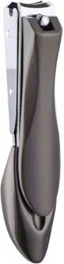 Bovista Nagelknipper Met Opvangbakje Nagelknipper Teennagels Nagelschaar Nageltang Nail Clipper Nail Cutter Zwart