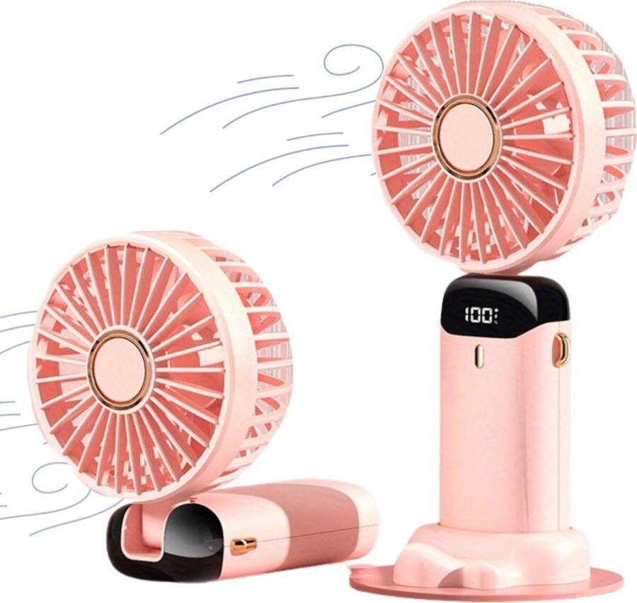 Bovista Ventilator Staand Ventilatoren Tafelventilator Statief Extra Verkoelend Aircooler Cooling Fan Cooler Roze