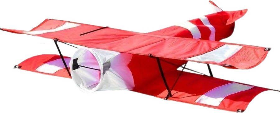 Bovista Vlieger Voor Strand Kite Vliegers Kindervlieger Vliegtuig Rood en Wit