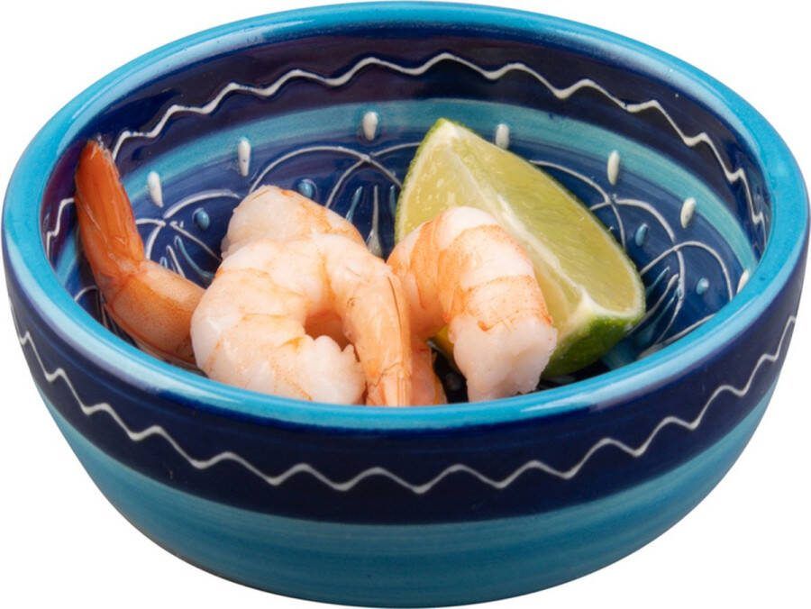 Bowls and Dishes AzorA Aardewerk Schaaltje | Kommetje | Tapasschaaltje | Klein Schaaltje | Servies Schaaltje | Woonaccessiore 2 Stuks 11 centimeter Ø Rond