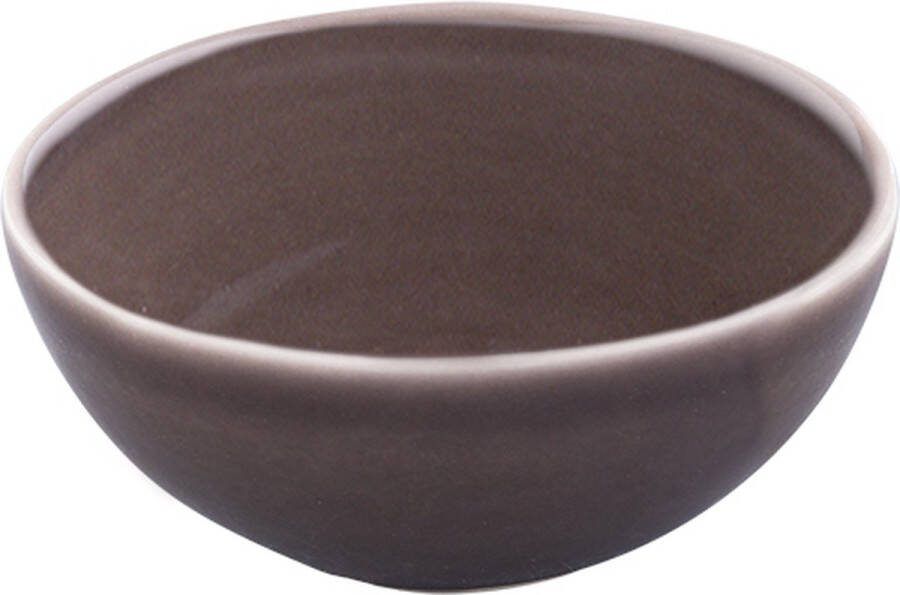 Bowls and Dishes WateR Aardewerk Schaaltje Kommetje Tapasschaaltje Klein Schaaltje Servies Schaaltje Woonaccessoire 2 Stuks 8 centimeter Ø Taupe