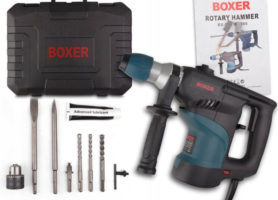 Boxer Tools Boxer Boorhamer Professional 3350W SDS+ Softgrip 6J 1000 RPM