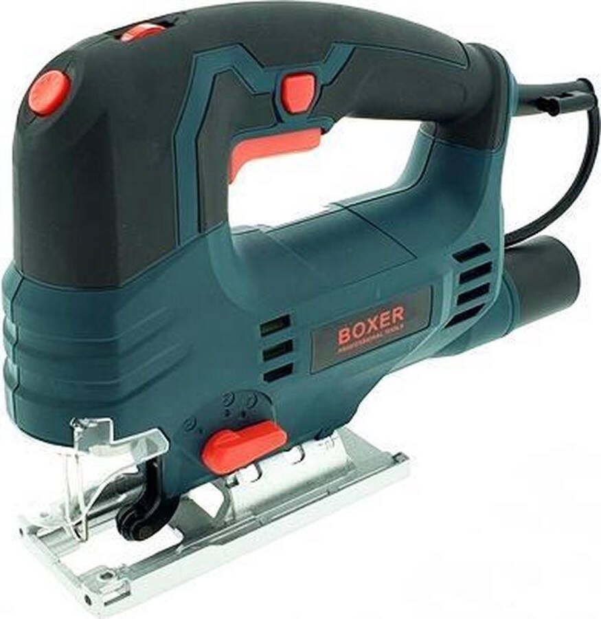 Boxer Tools Boxer SR-Line Decoupeerzaag 2050 W 80 mm Met Led Verlichting en Langsgeleider