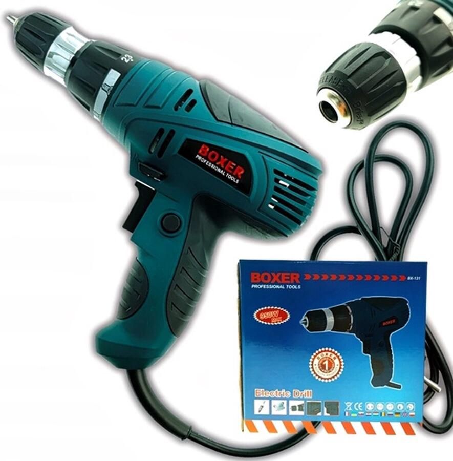 Boxer Tools Boxer Schroef- Boormachine 750 RPM 950 W 10 MM