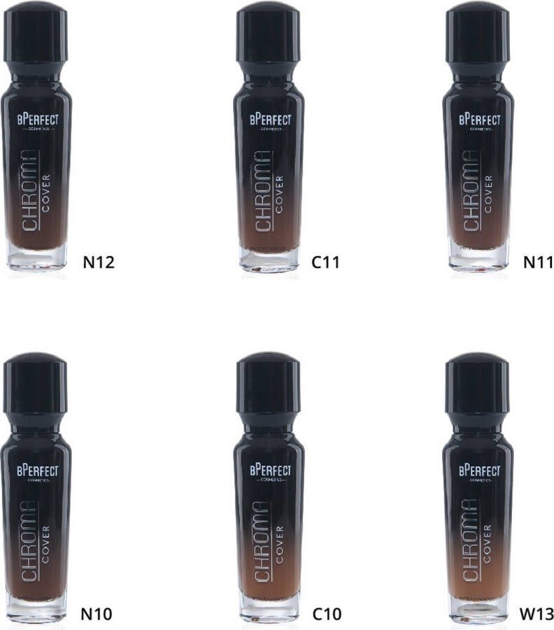 BPerfect Cosmetics Chroma Cover Matte Foundation C10