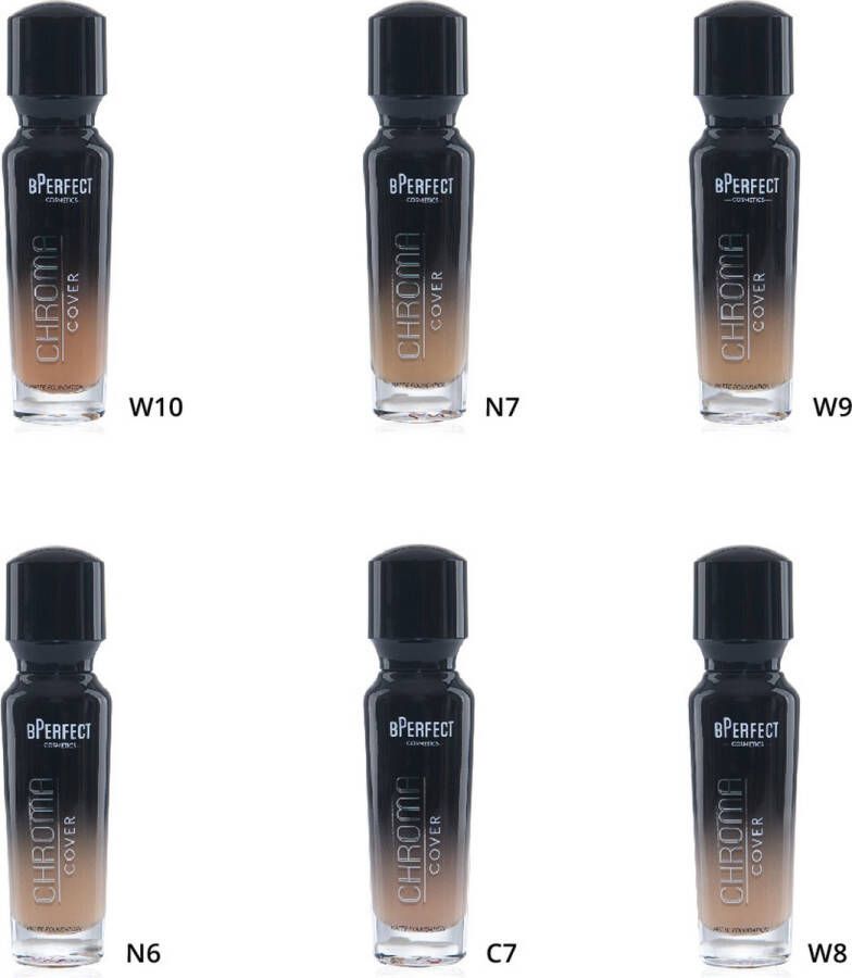 BPerfect Cosmetics Chroma Cover Matte Foundation C7