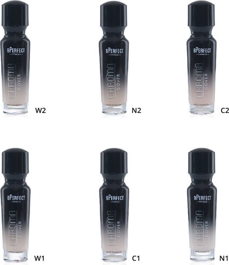 BPerfect Cosmetics Chroma Cover Matte Foundation N11