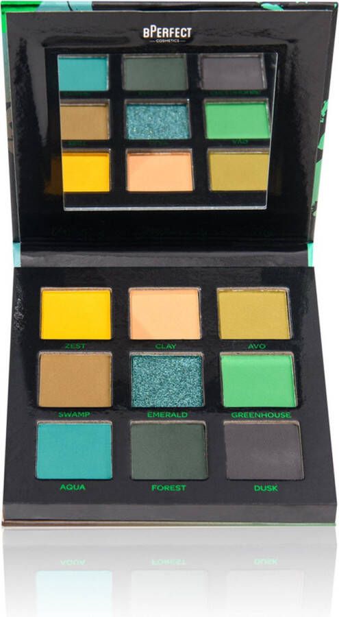 BPerfect Cosmetics Compass of Creativity East Emeralds Palette