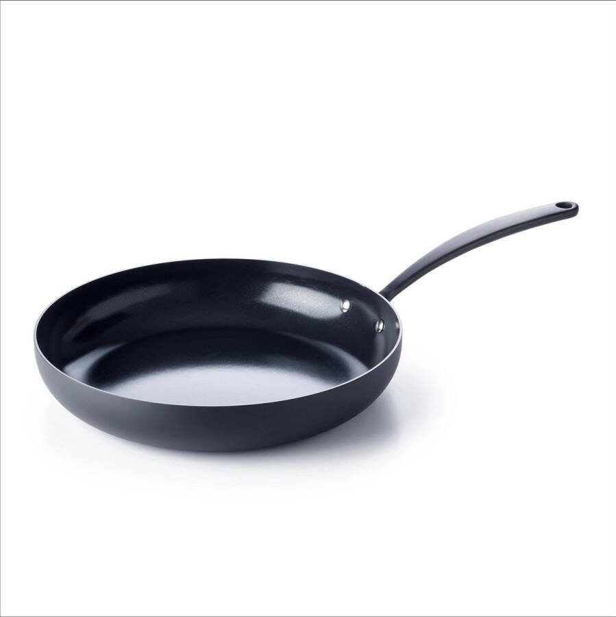 Brabantia BLACK Koekenpan keramische antiaanbaklaag Ø 20 cm inductie pfas vrij