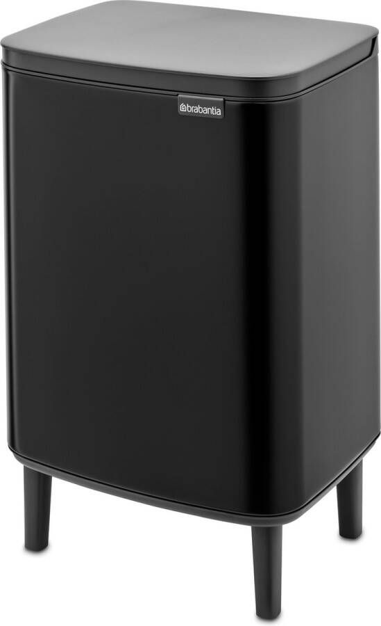 Brabantia Bo Hi Prullenbak 12 l Matt Black