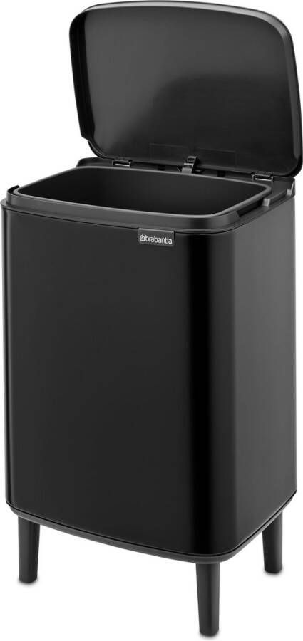 Brabantia Bo Hi Prullenbak 12 l Matt Black